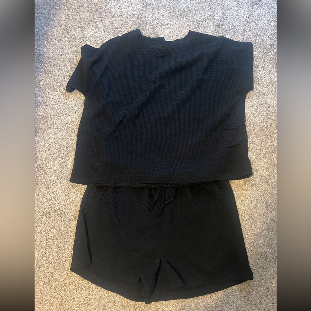 Black Matching Set